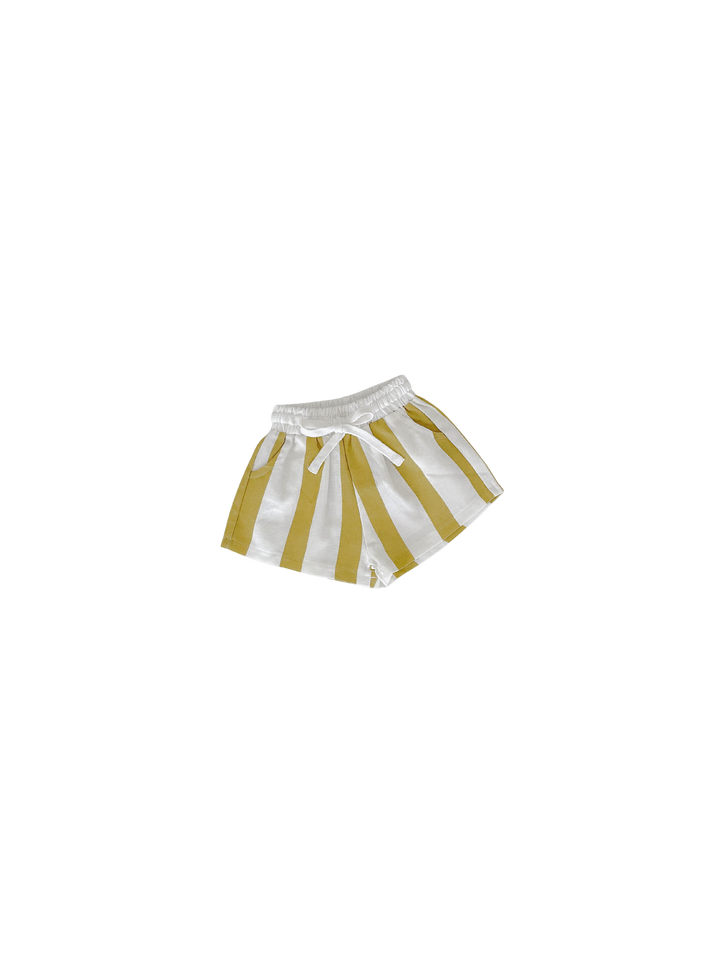 SHORTS | KEY LIME STRIPES