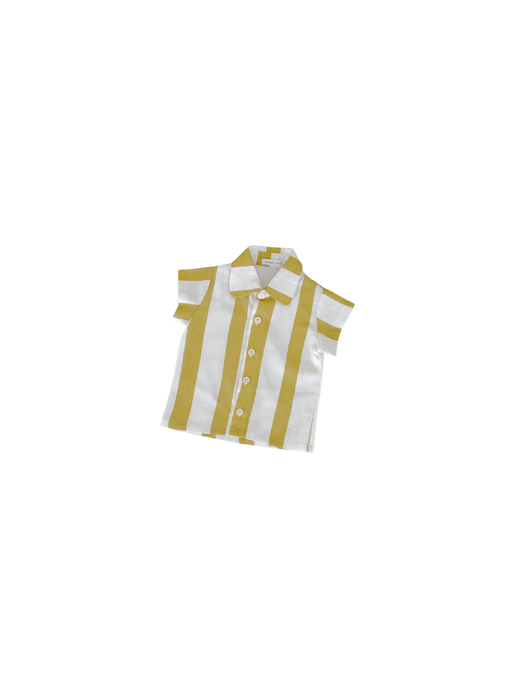 SHIRT | KEY LIME STRIPES