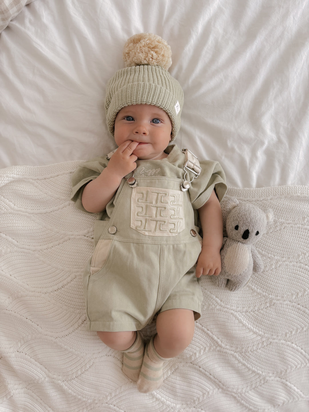 SHORT OVERALLS | TALLOW