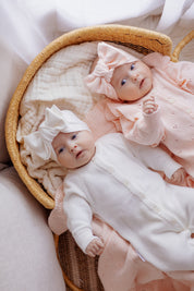 CLASSIC KNIT ROMPER MILK