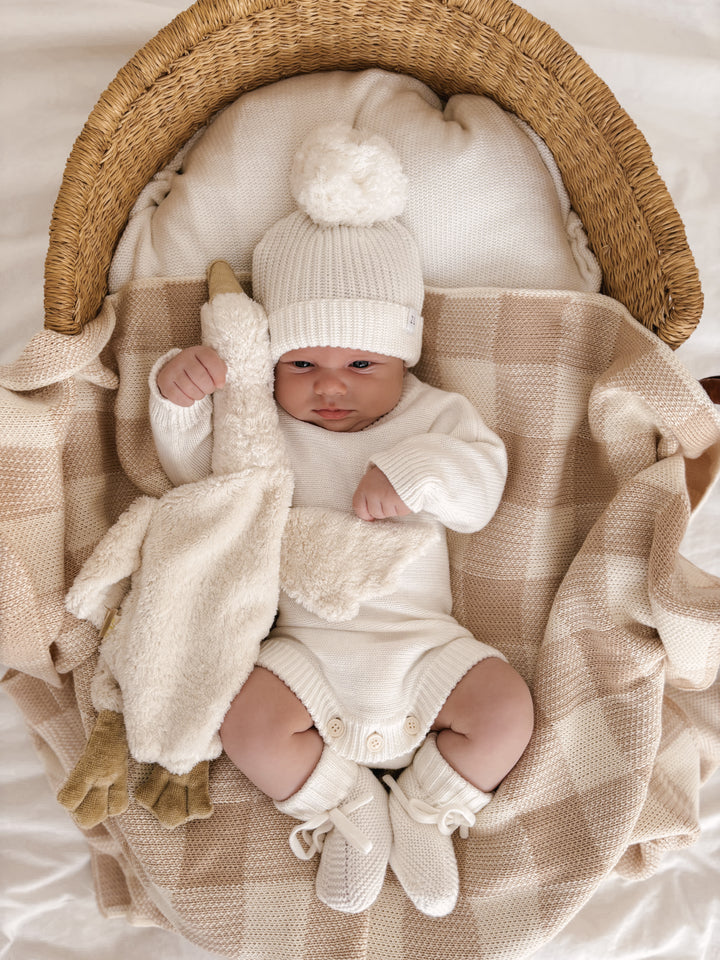 HEIRLOOM ROMPER | MILK