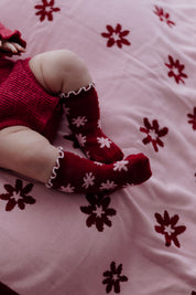 SOCKS | LOLA (PLUM)