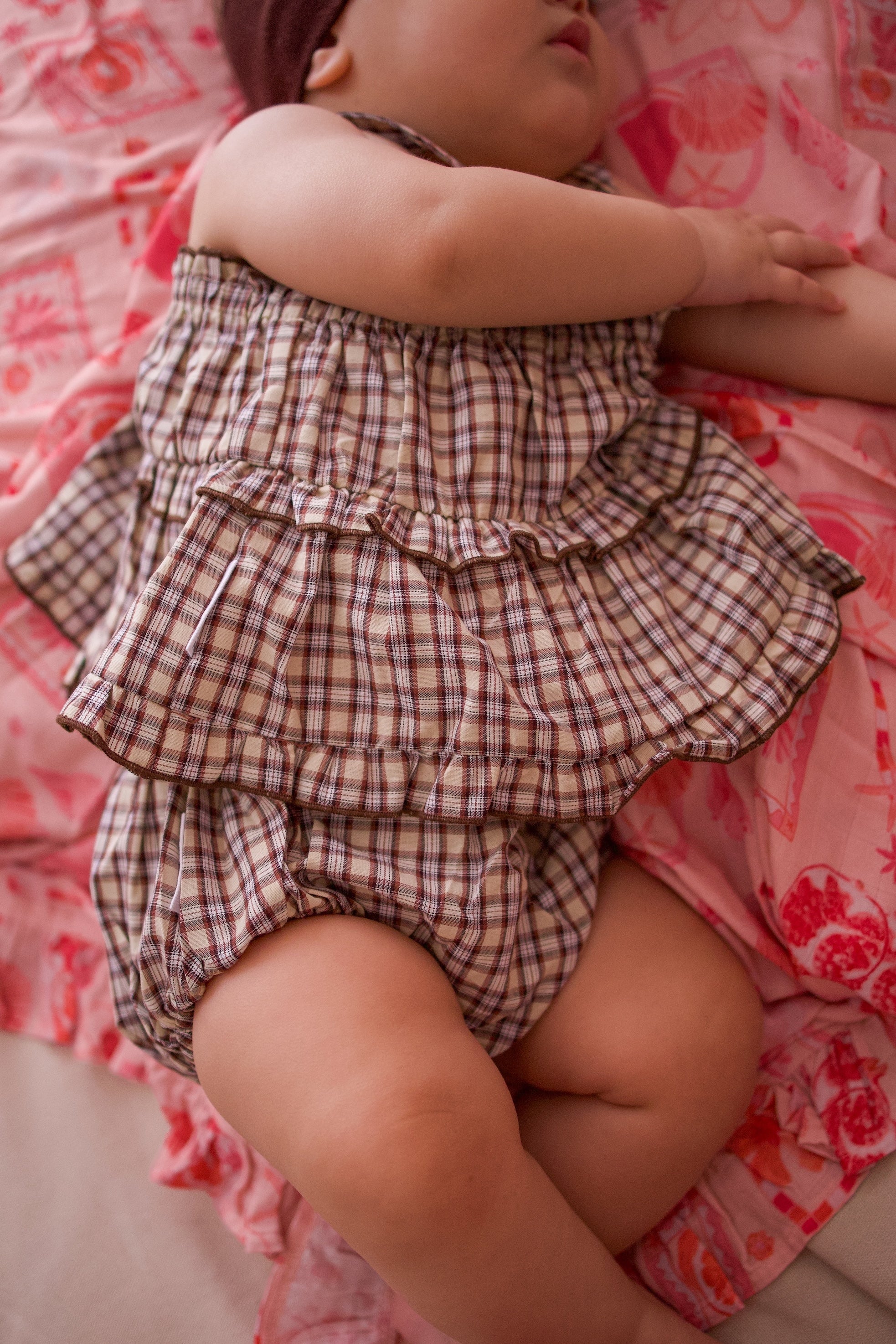 LUCY SINGLET TRUFFLE CHECK