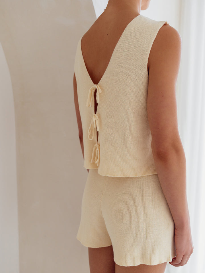 KNIT SINGLET | LEMON (WOMEN'S)