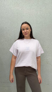 SIGNATURE TEE LAVENDER FLECK (WOMENS) - Pre-Order Late August