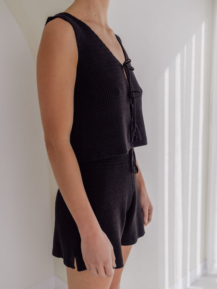 KNIT SINGLET | ONYX (WOMEN'S)