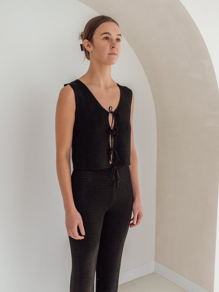 KNIT SINGLET | ONYX (WOMEN'S)