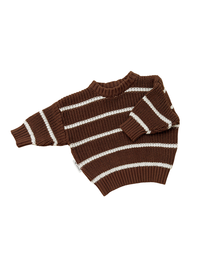 JUMPER | CHOCOLATE STRIPES - Pre-Order June