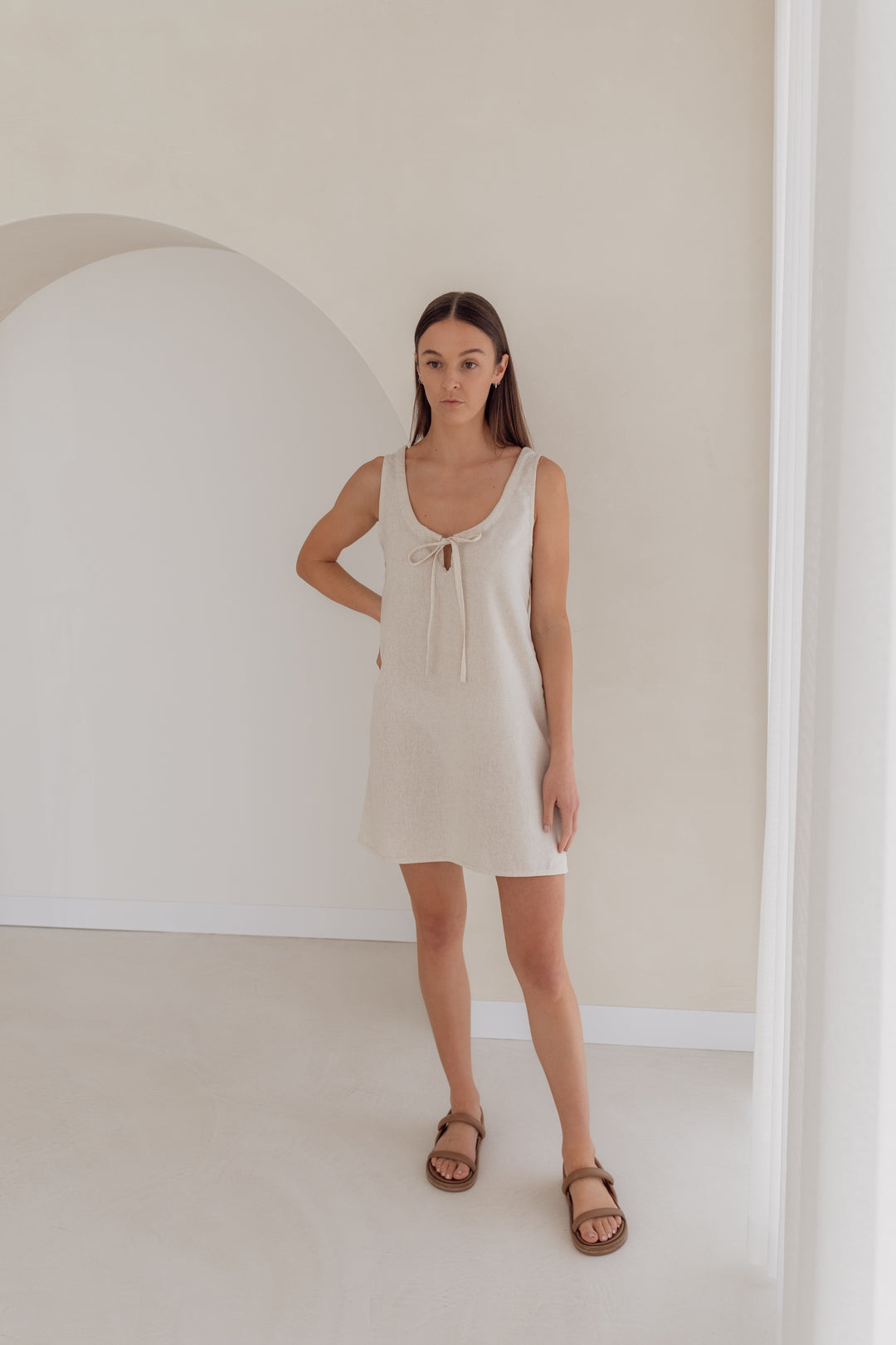 ROMY DRESS | BONE (WOMEN'S)