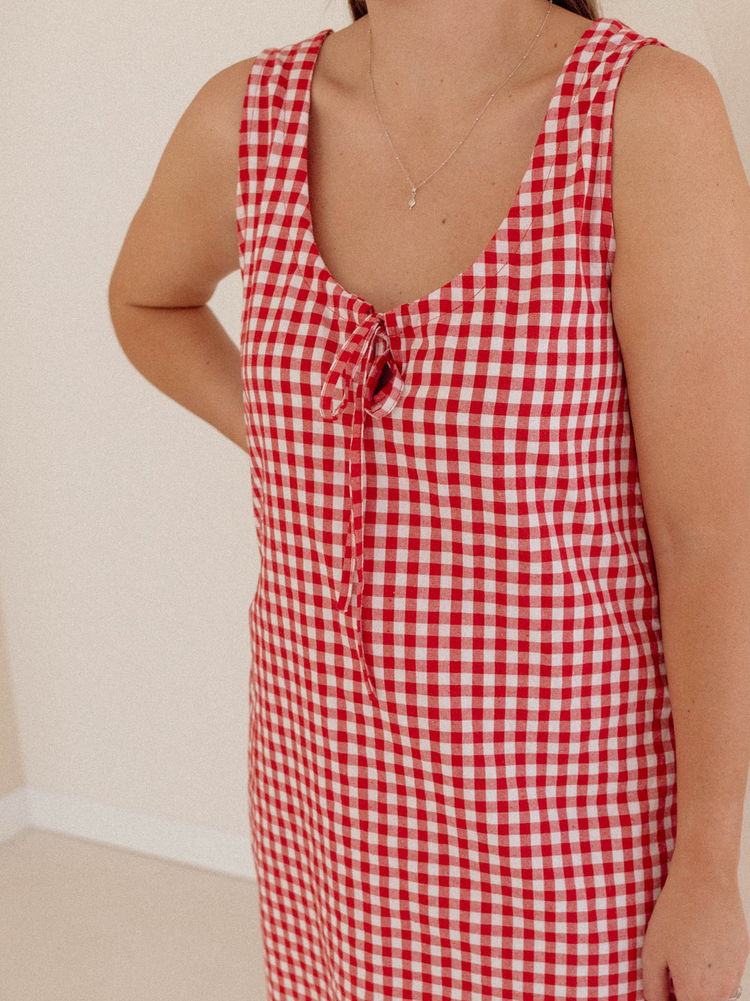 ROMY DRESS | RED GINGHAM (WOMEN'S) - PRE-ORDER MID DECEMBER