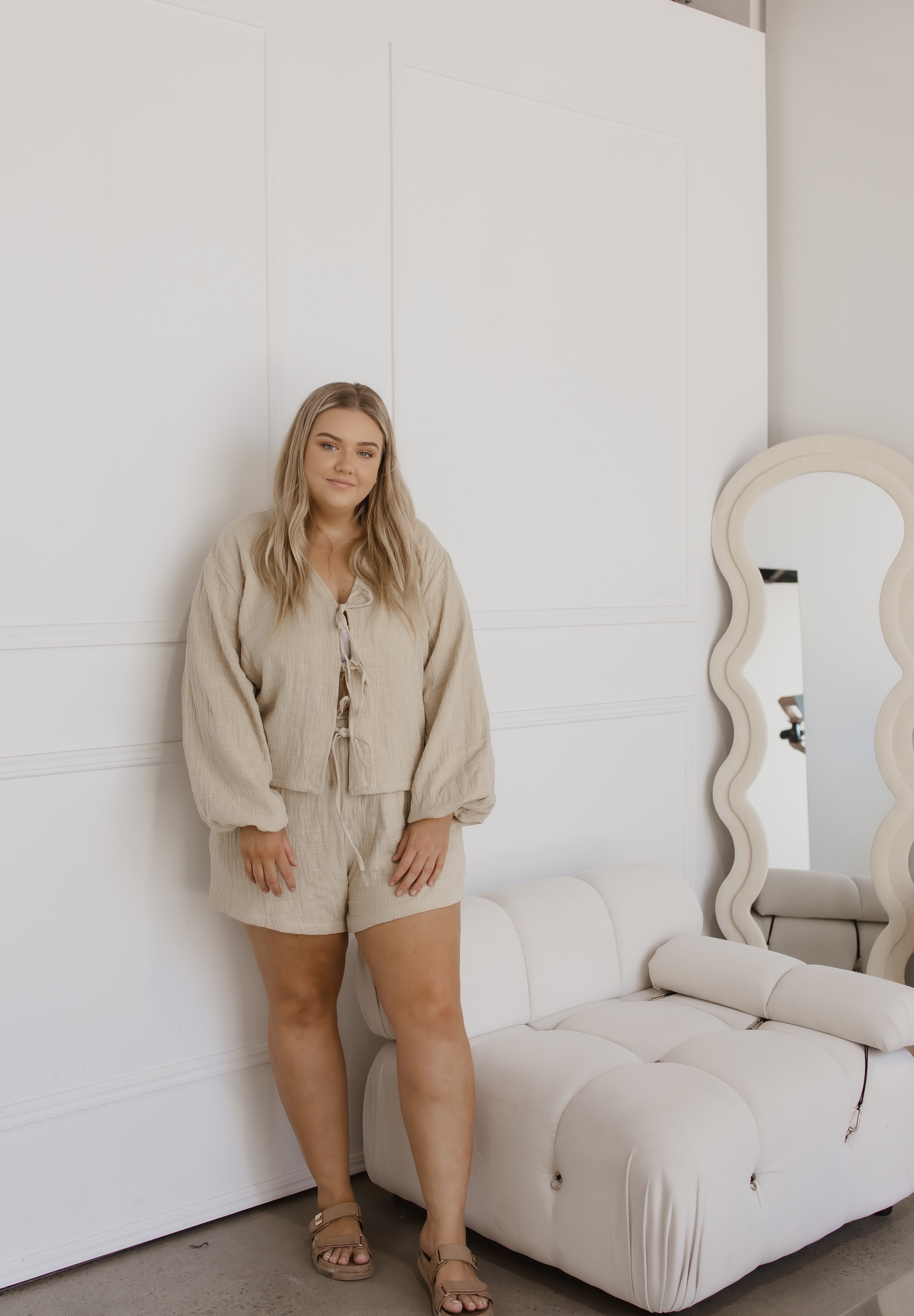 BLOUSE | PISTACHIO (WOMEN'S) - LAST CHANCE