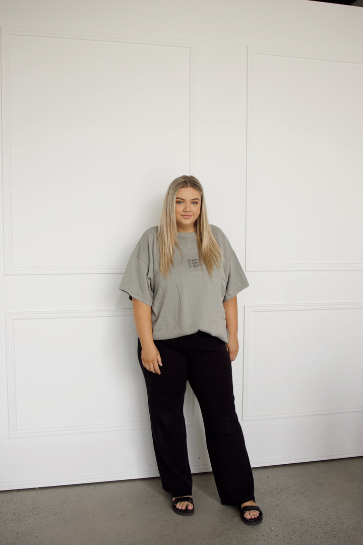 SIGNATURE TEE | GRAY (WOMEN'S)