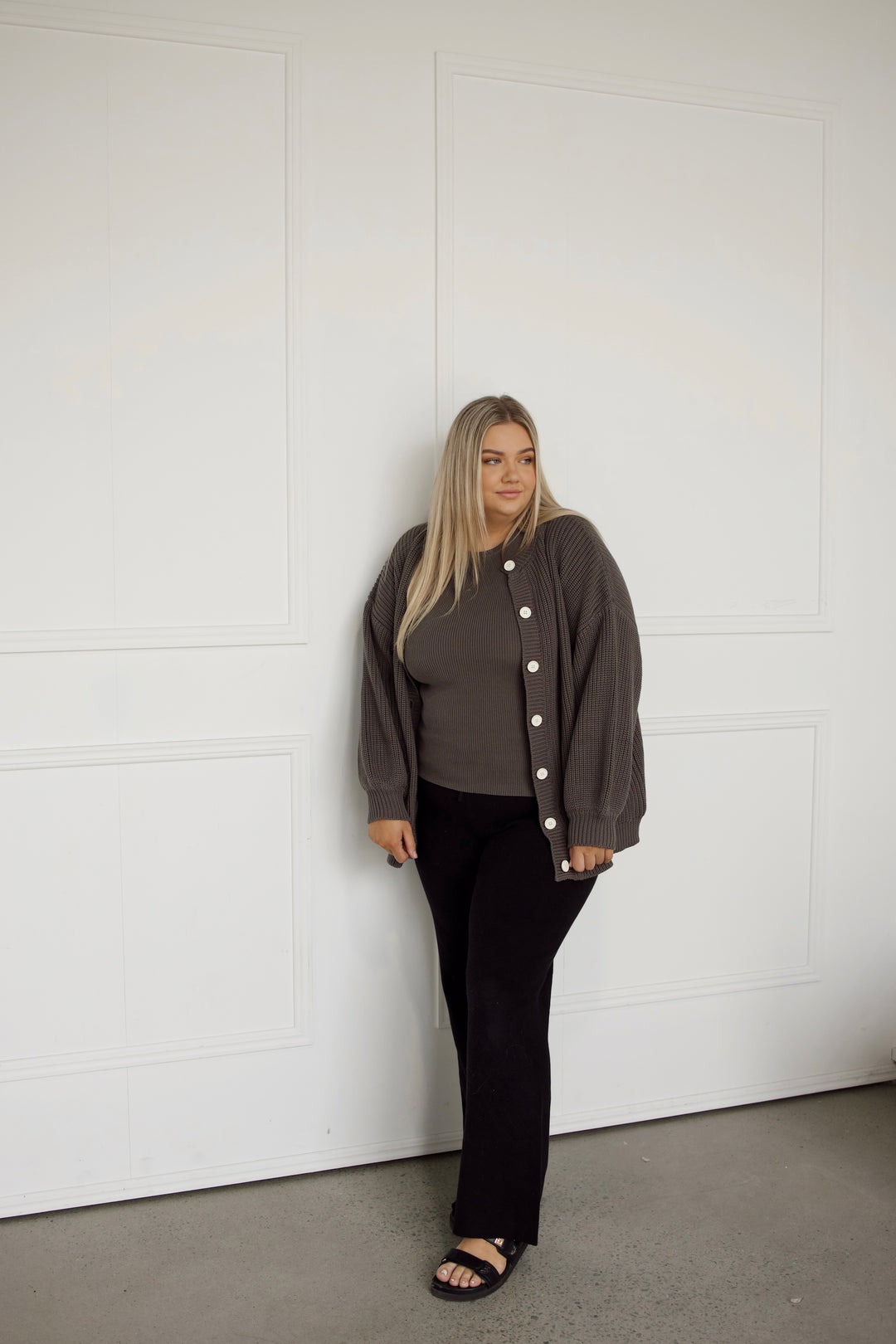CARDIGAN | CHARCOAL (WOMEN'S)