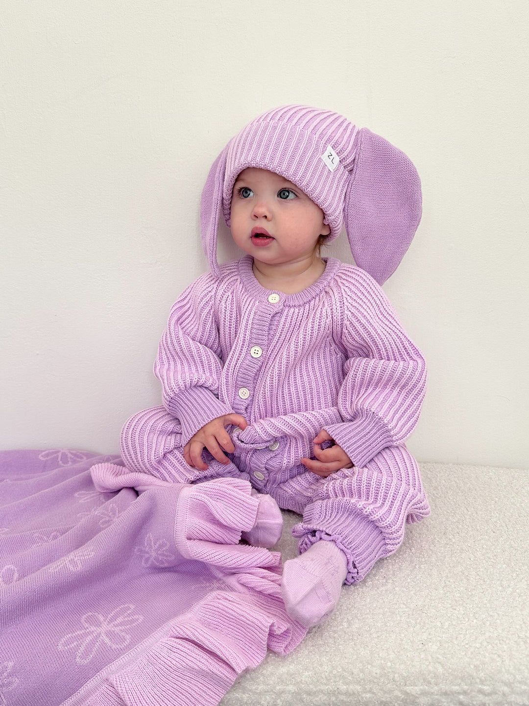 CLASSIC KNIT ROMPER | EASTER (LILY)