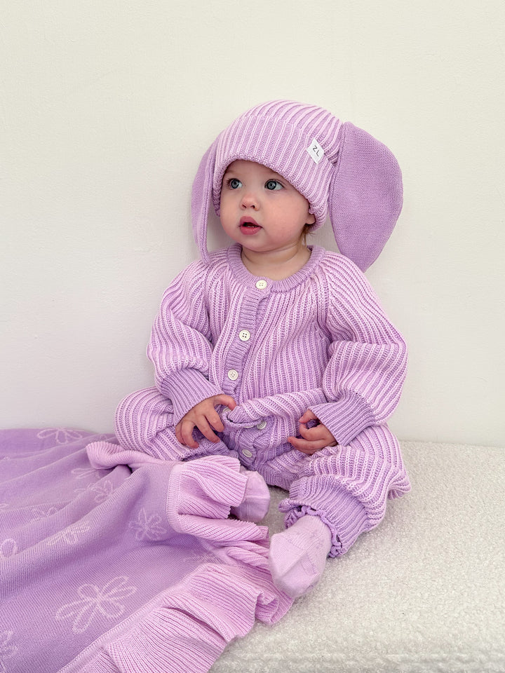 CLASSIC KNIT ROMPER | EASTER (LILY)