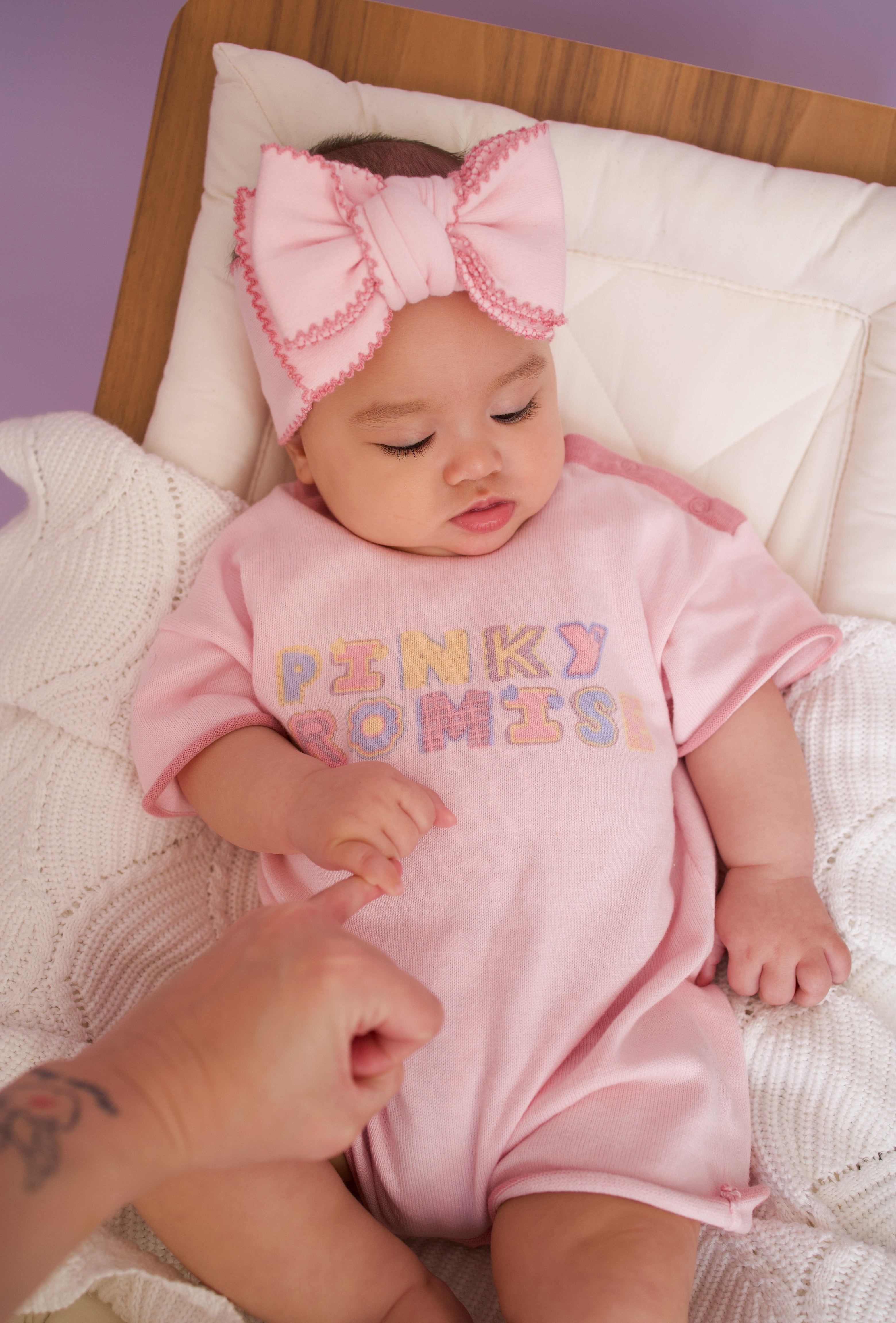 LENI PLAYSUIT PINKY PROMISE