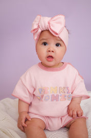 LENI PLAYSUIT PINKY PROMISE