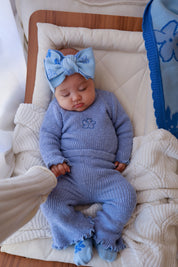 LEGGINGS FLARE BLUEBELL