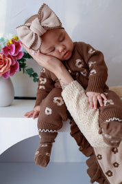 CLASSIC KNIT ROMPER COCO