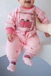 ARLO PLAYSUIT LADYBUG