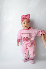 ARLO PLAYSUIT LADYBUG