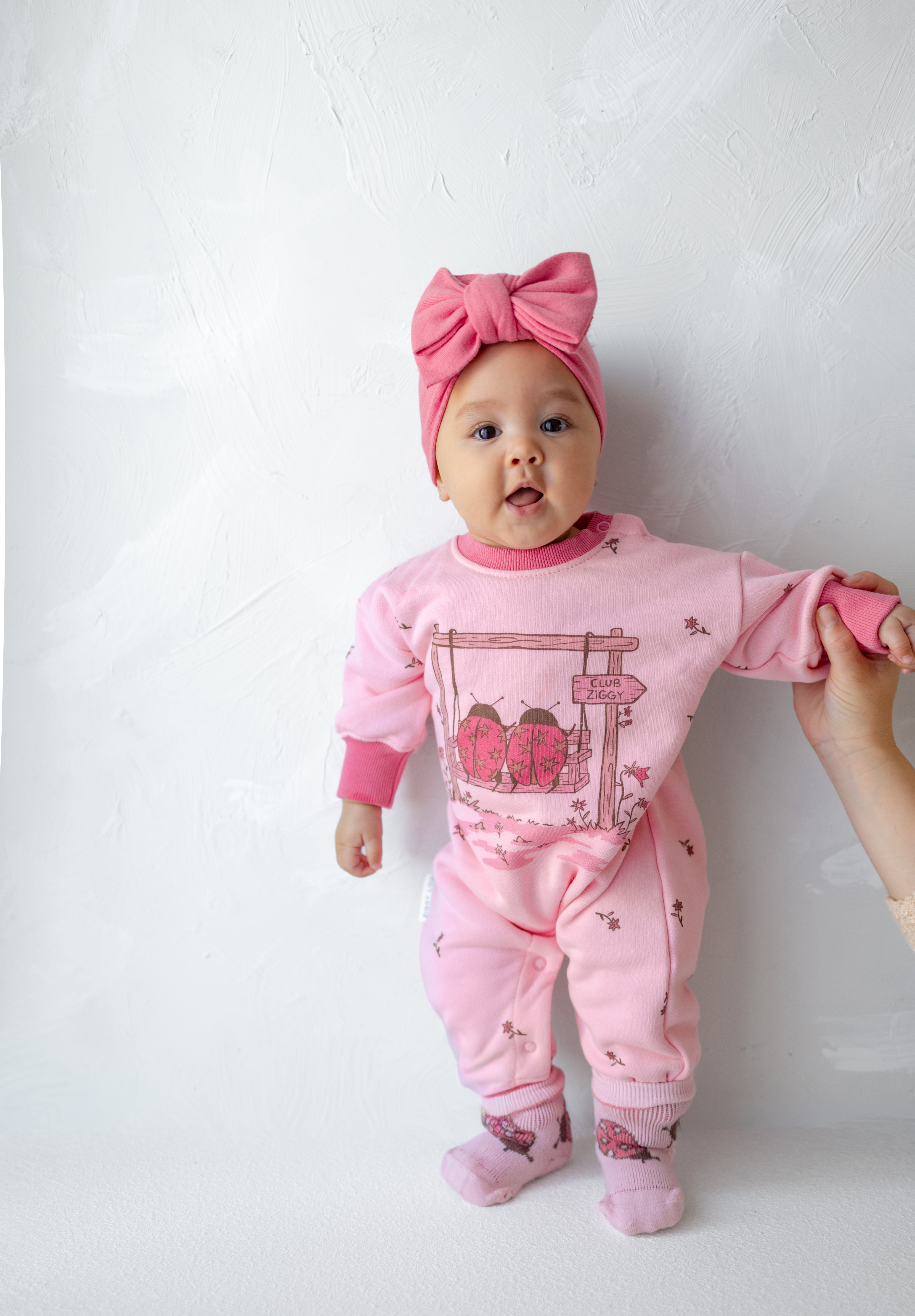 ARLO PLAYSUIT LADYBUG