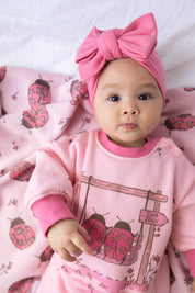 ARLO PLAYSUIT LADYBUG