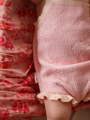 FRILL BODYSUIT HIBISCUS