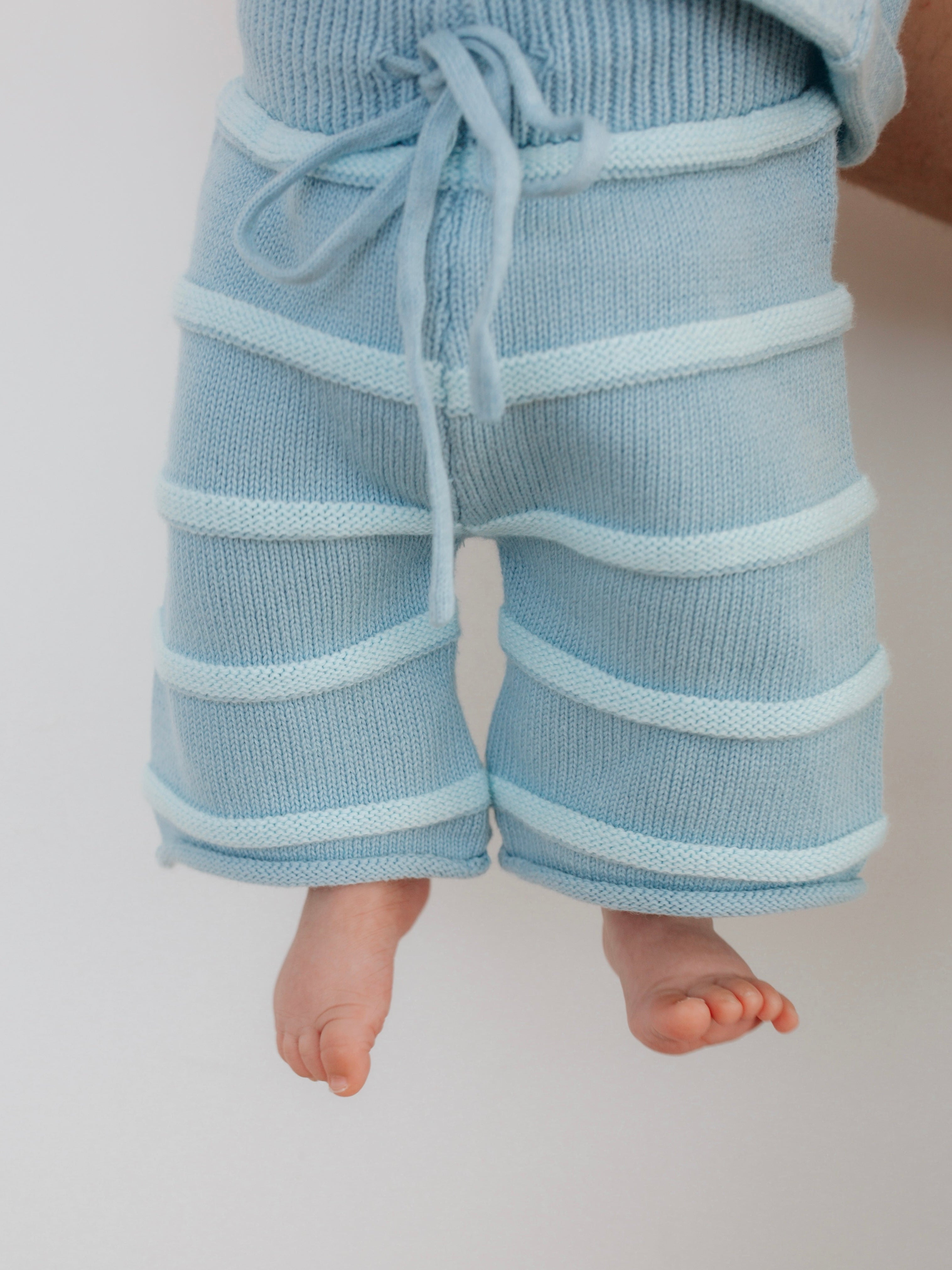 CROPPED PANTS | BLU - LAST CHANCE