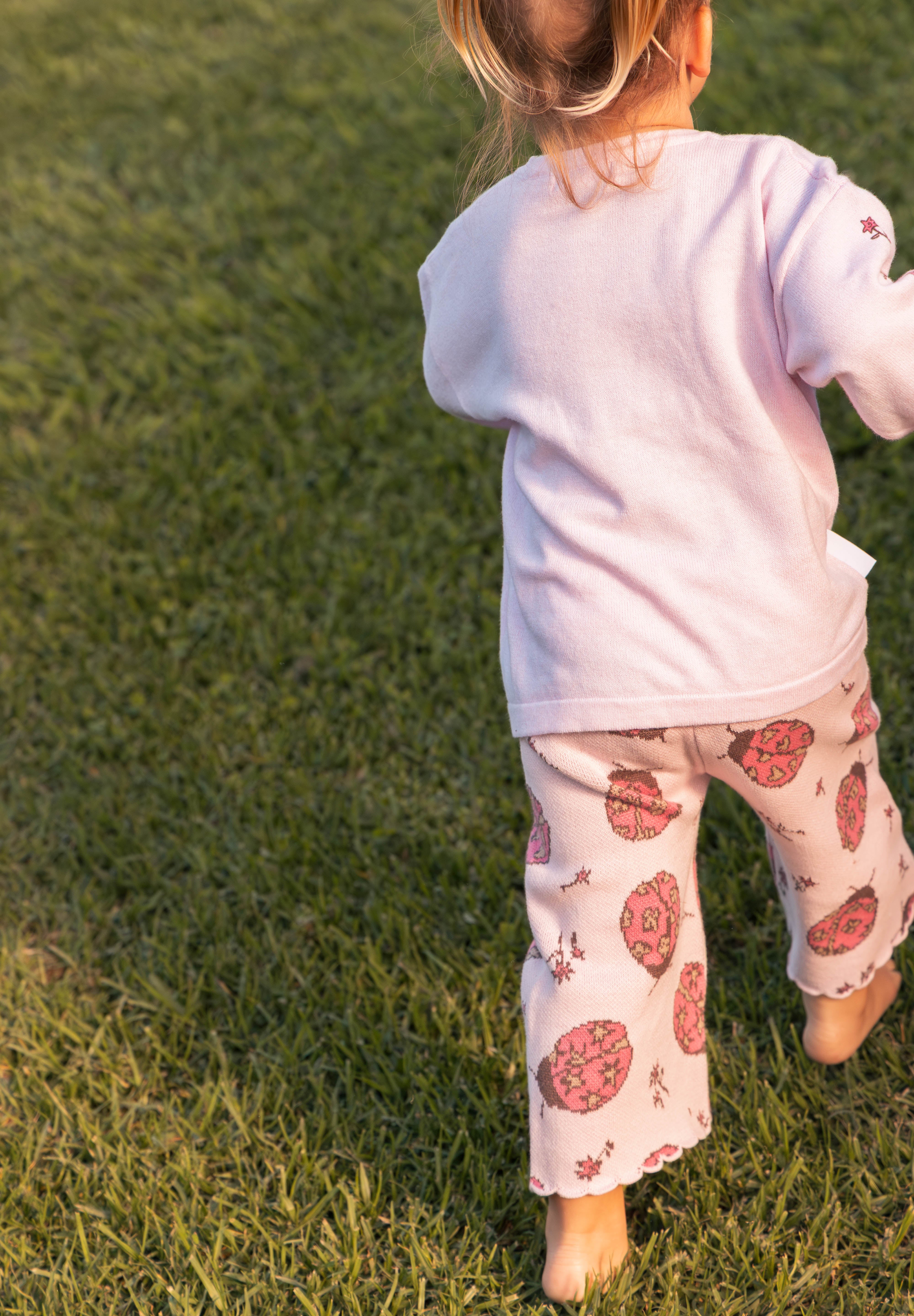 CROPPED PANTS LADYBUG