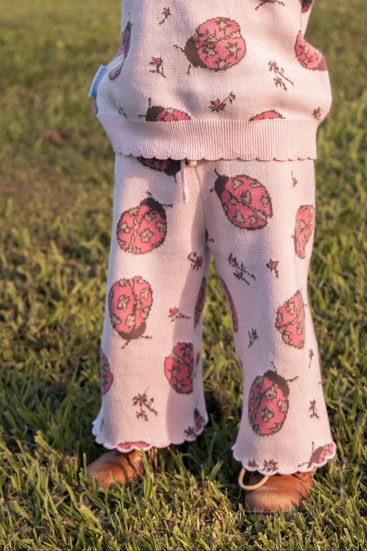 CROPPED PANTS LADYBUG