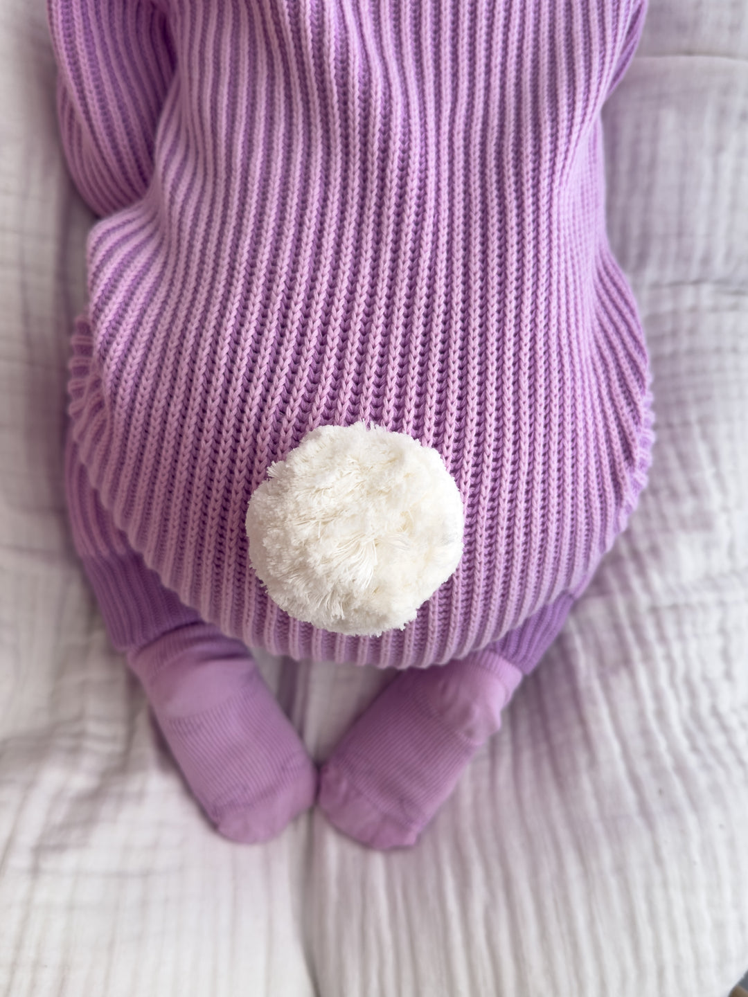 CLASSIC KNIT ROMPER | EASTER (LILY)