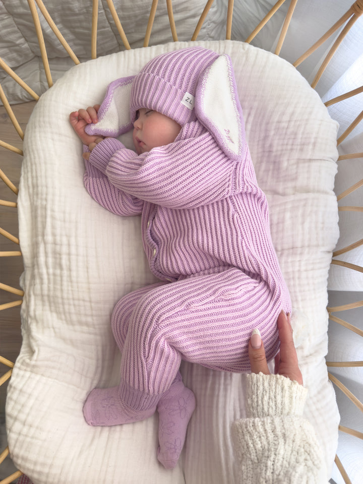 CLASSIC KNIT ROMPER | EASTER (LILY)