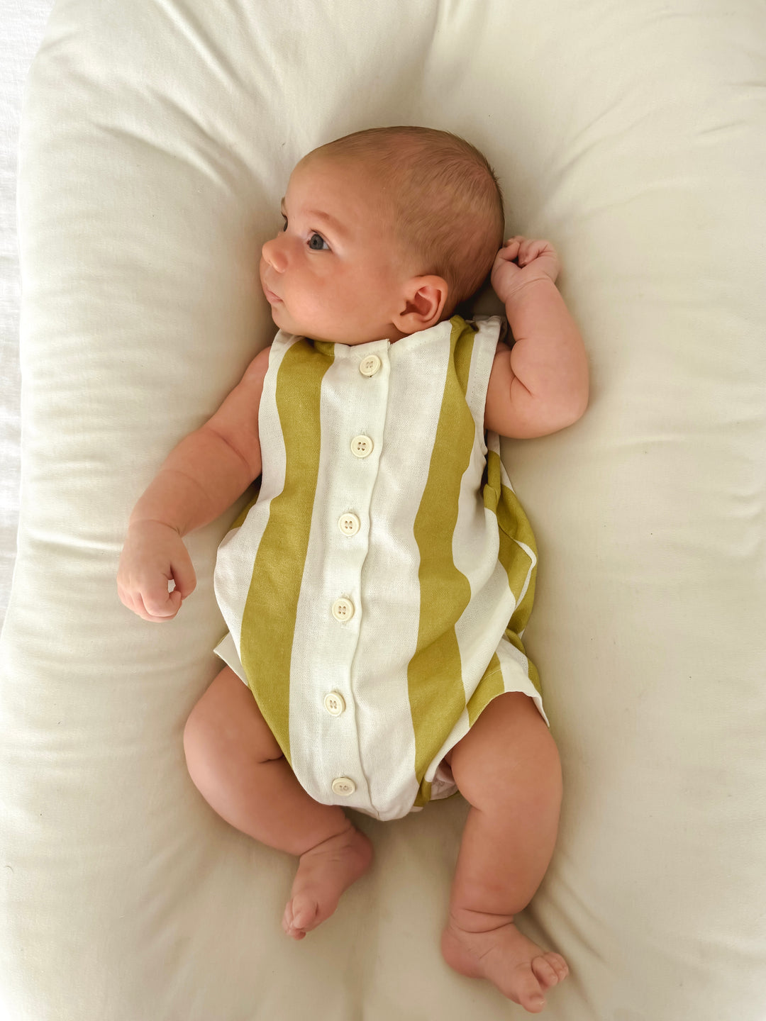 PLAYSUIT | KEY LIME STRIPES