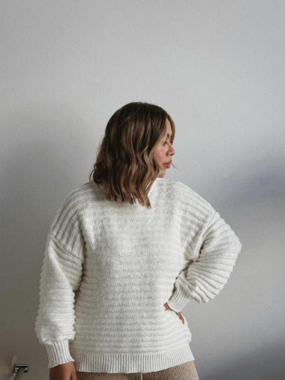 JUMPER | LINK KNIT | COCONUT (WOMEN'S)