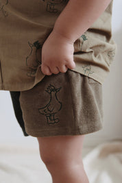TERRY SHORTS CHUCK THE DUCK