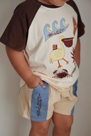 CANVAS SHORTS SEA YOU SOON