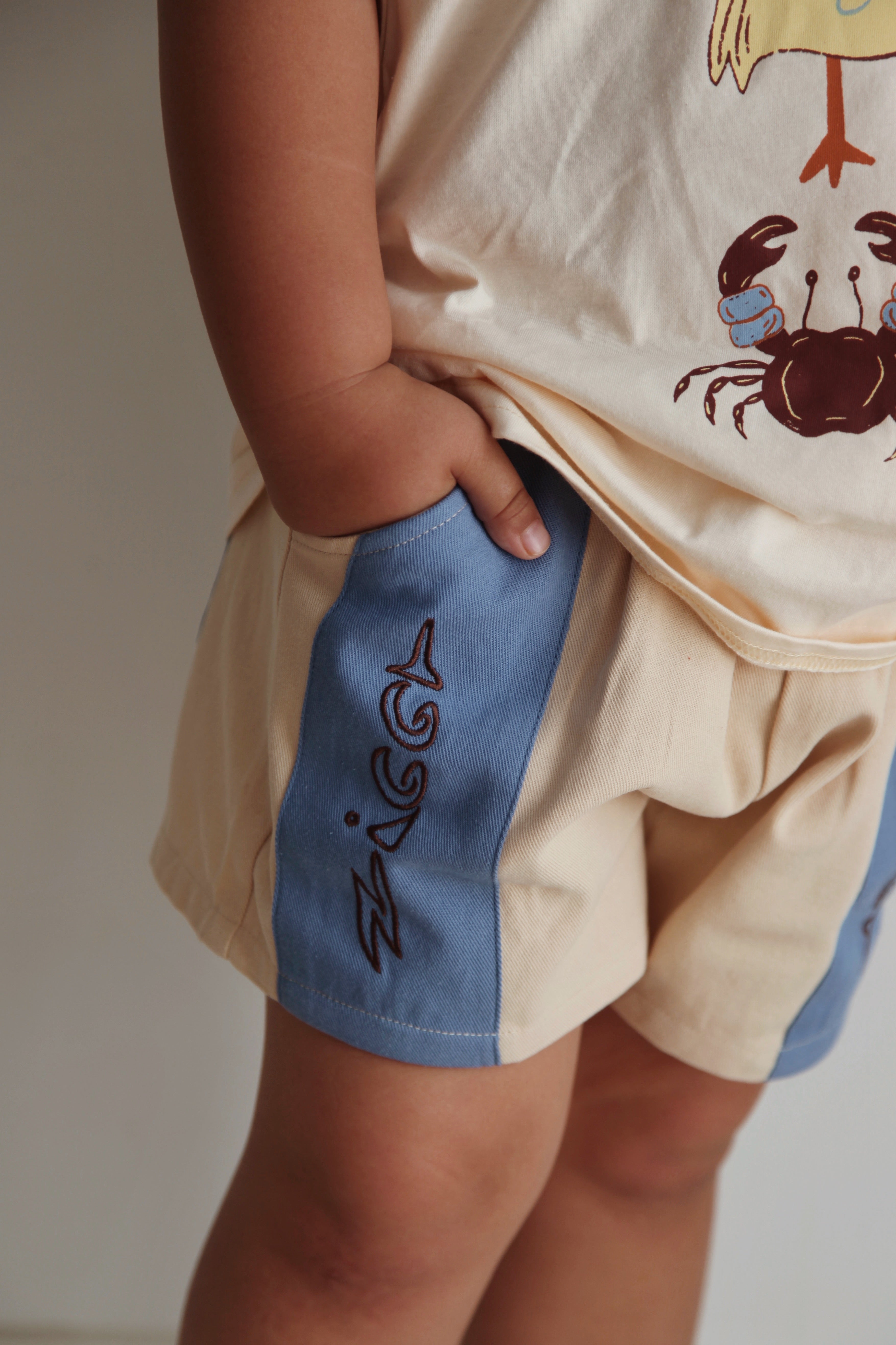 CANVAS SHORTS SEA YOU SOON