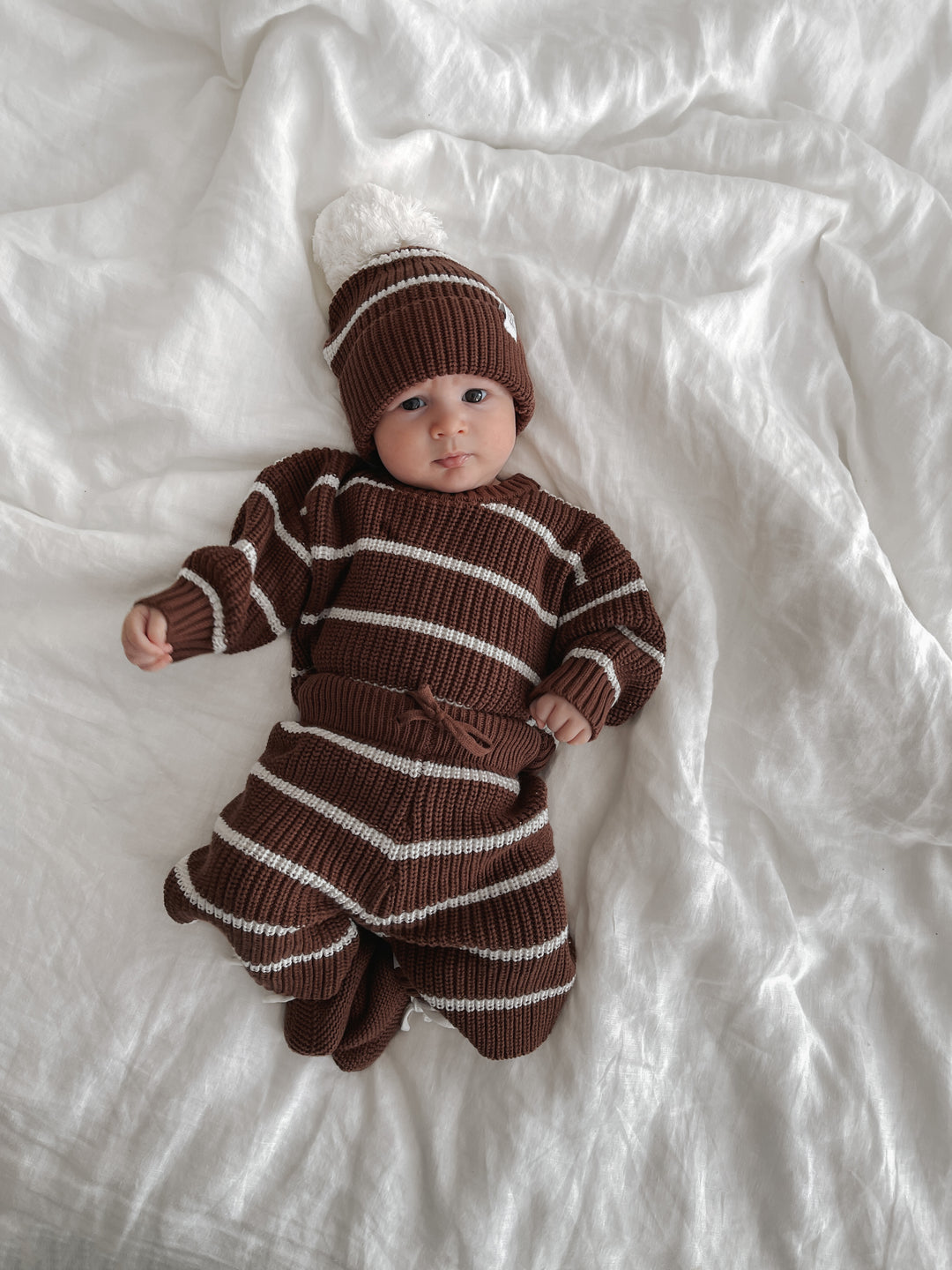 JUMPER | CHOCOLATE STRIPES - Pre-Order June