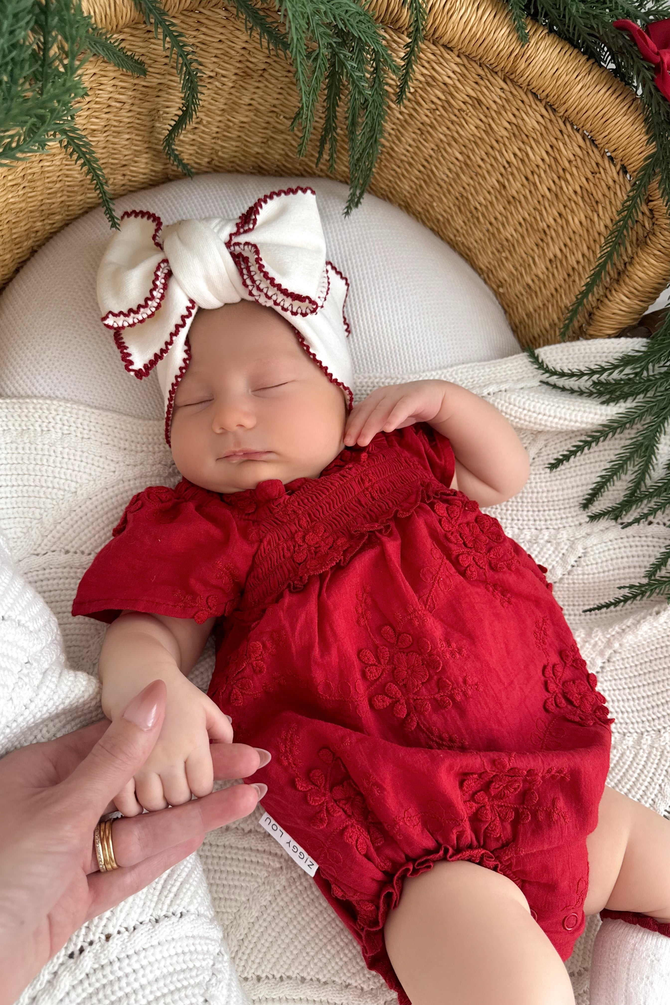 KIKI ROMPER CRIMSON