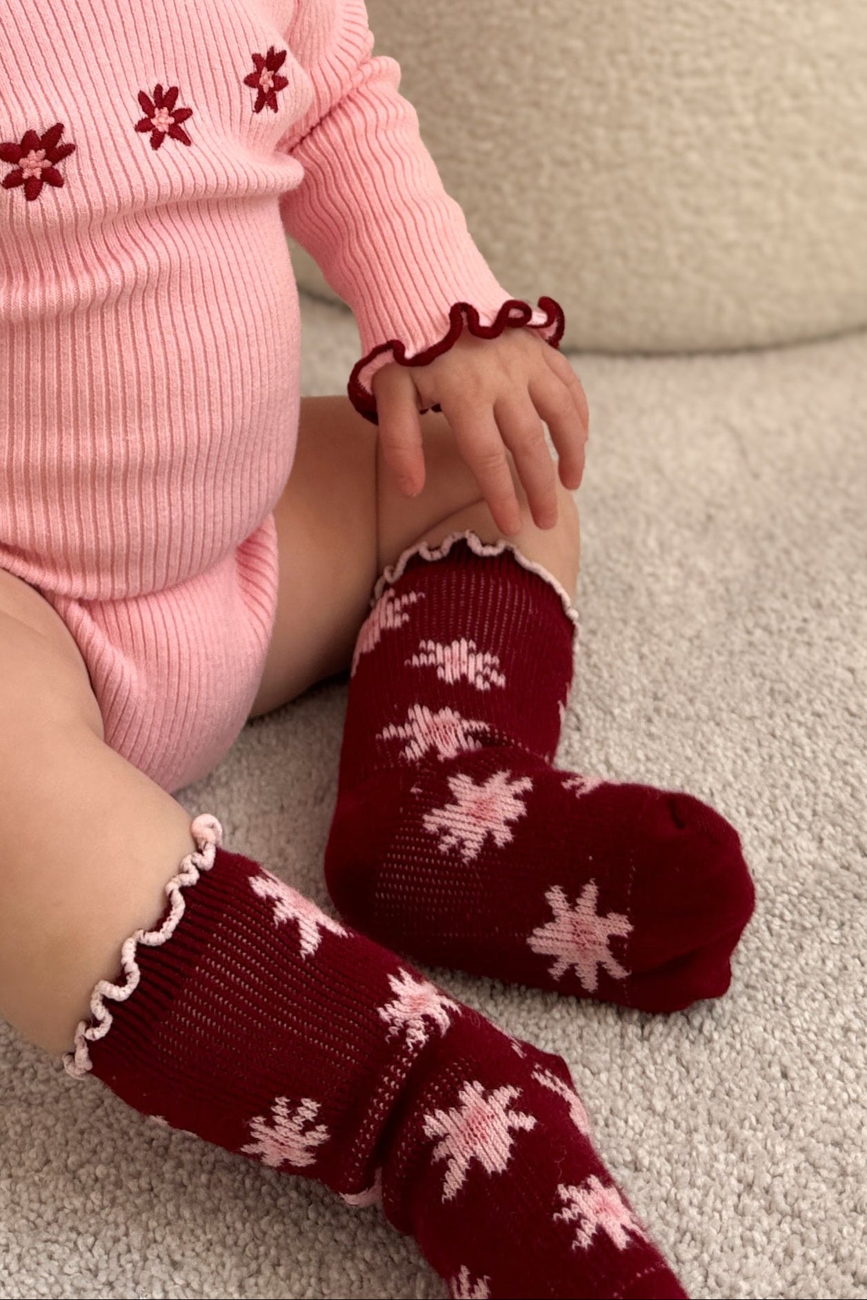 SOCKS | LOLA (PLUM)