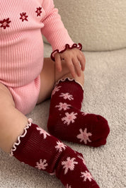 SOCKS | LOLA (PLUM)