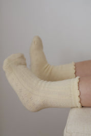 SOCKS LACE BUTTERCUP