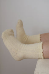 SOCKS LACE BUTTERCUP