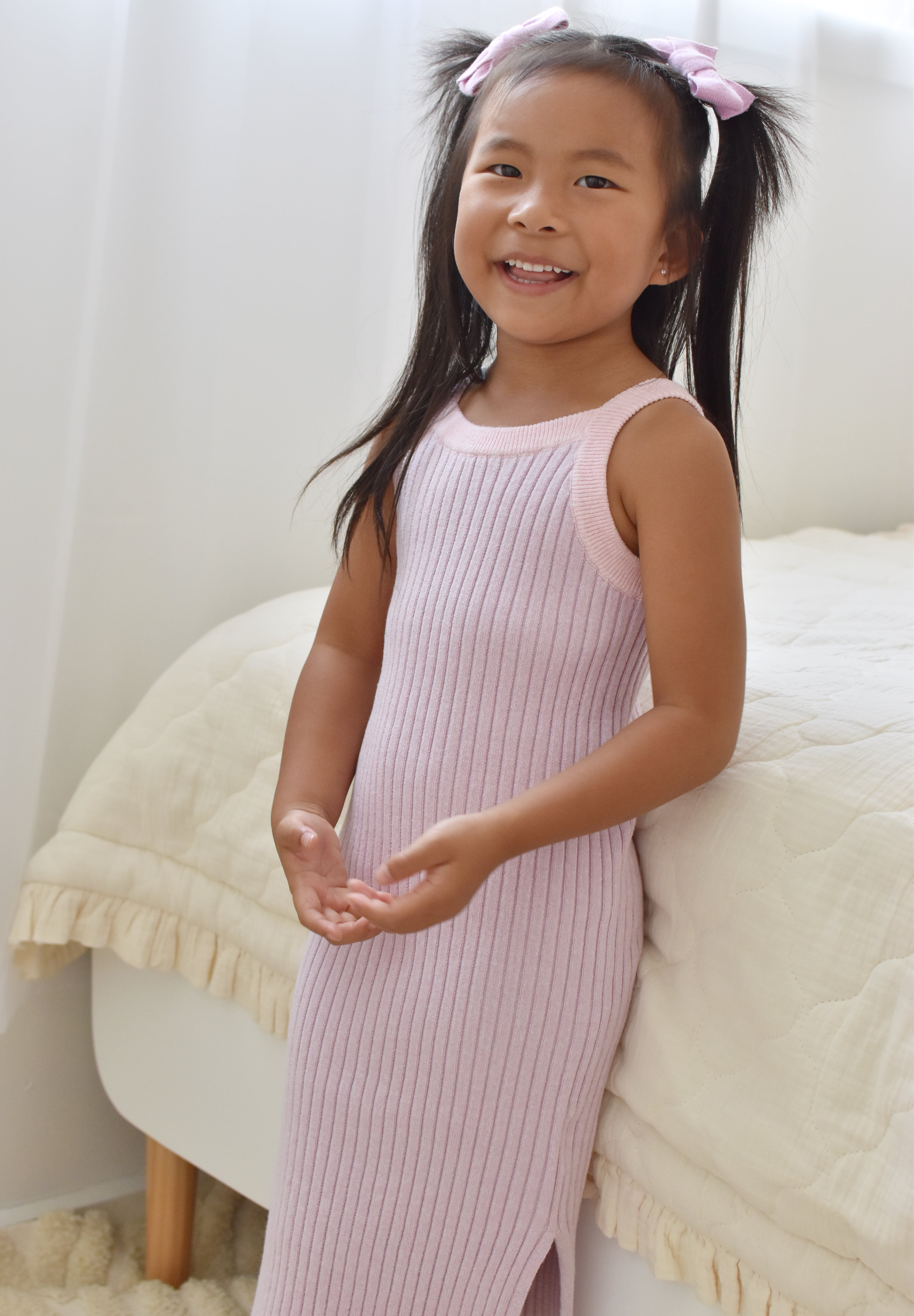 RIBBED DRESS | BAMBY - LAST CHANCE