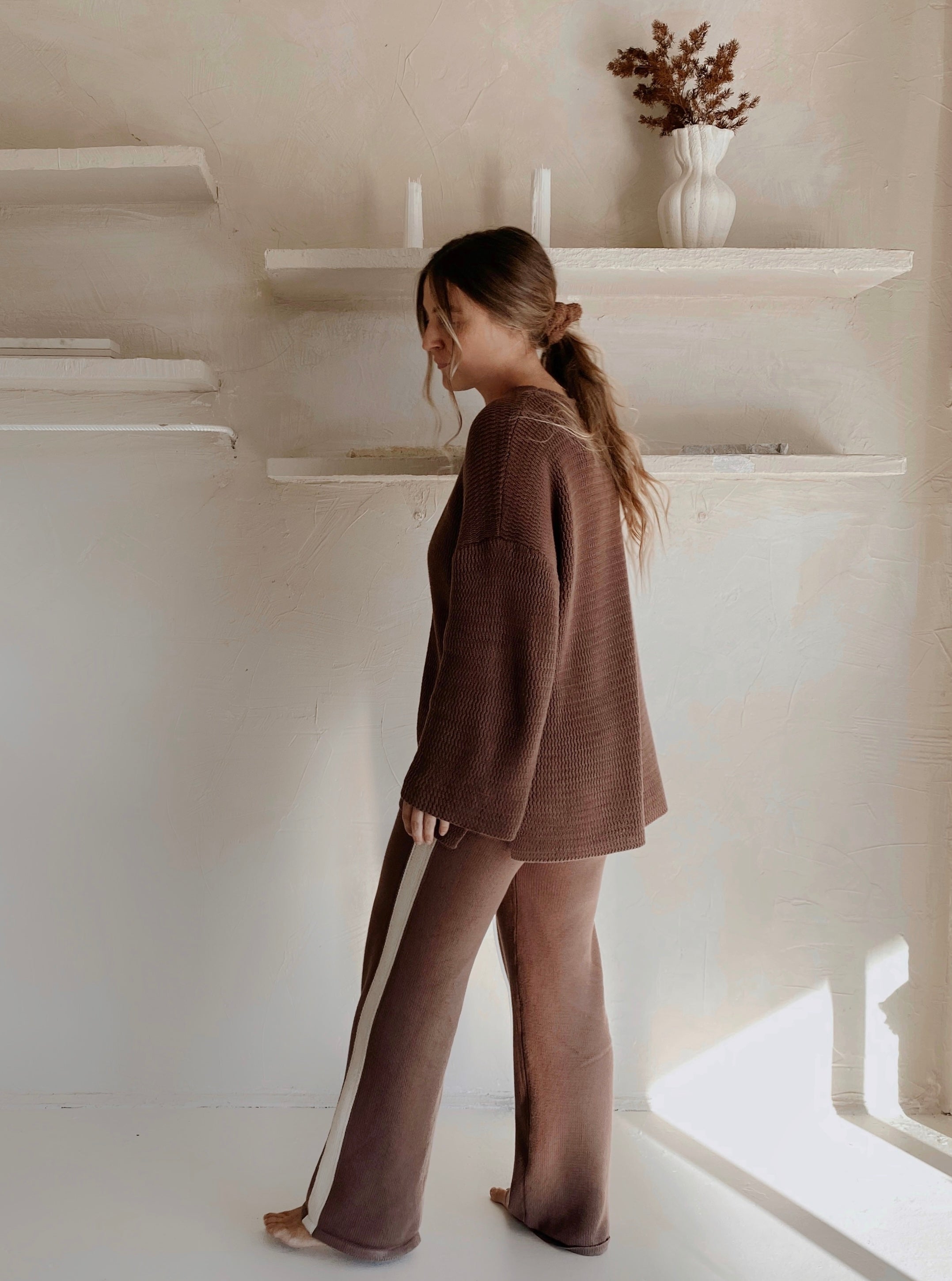 PANTS CHOC BEIGE - OG FAVES