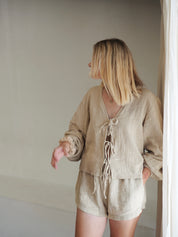 BLOUSE | PISTACHIO (WOMEN'S) - LAST CHANCE