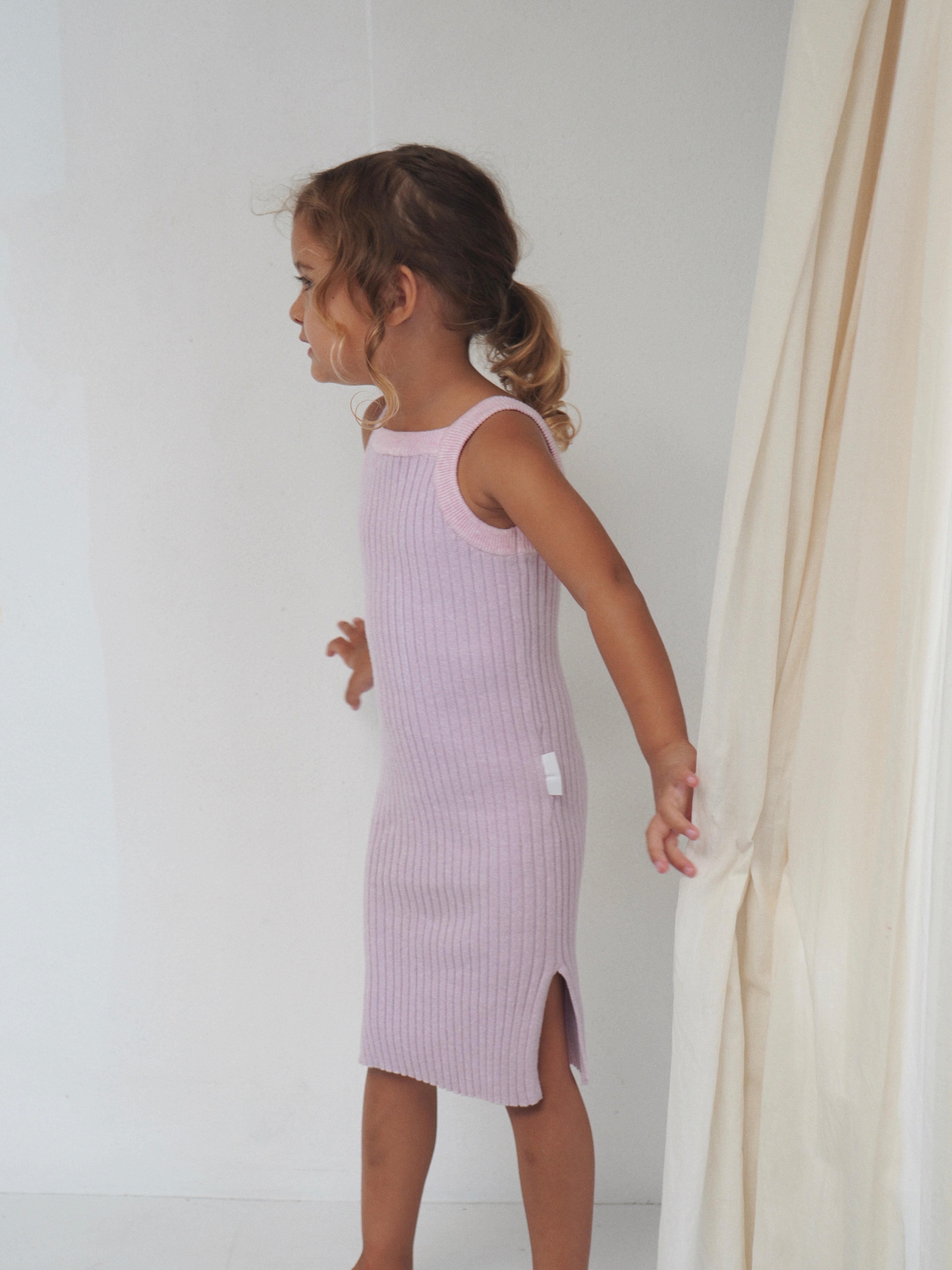 RIBBED DRESS | BAMBY - LAST CHANCE