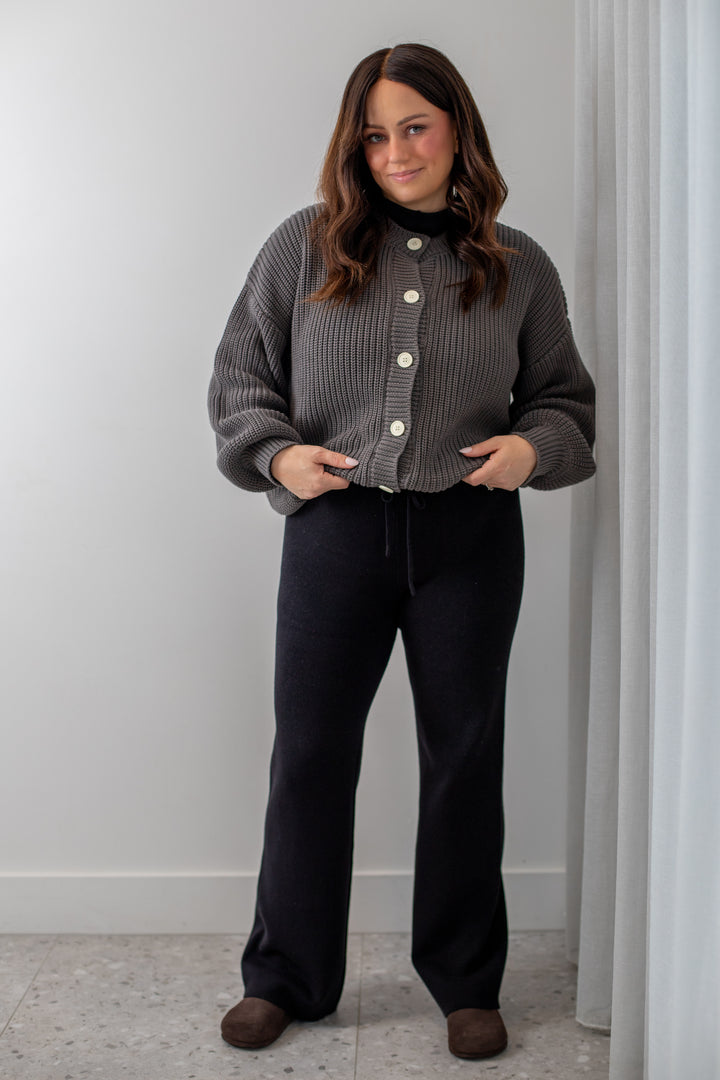 CARDIGAN | CHARCOAL (WOMEN'S)