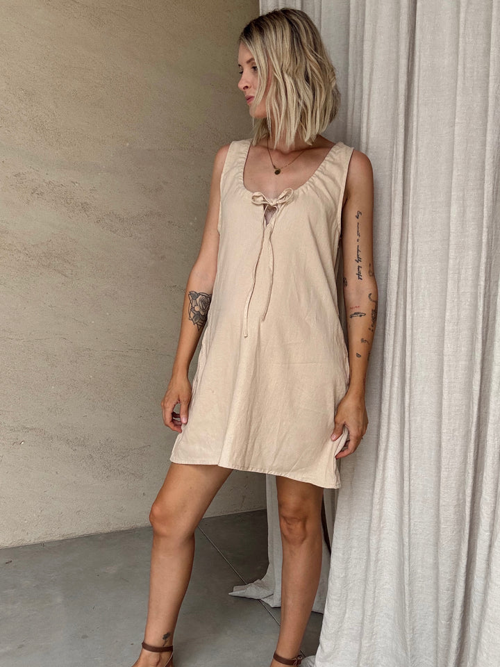 ROMY DRESS | OATMEAL (WOMEN'S)